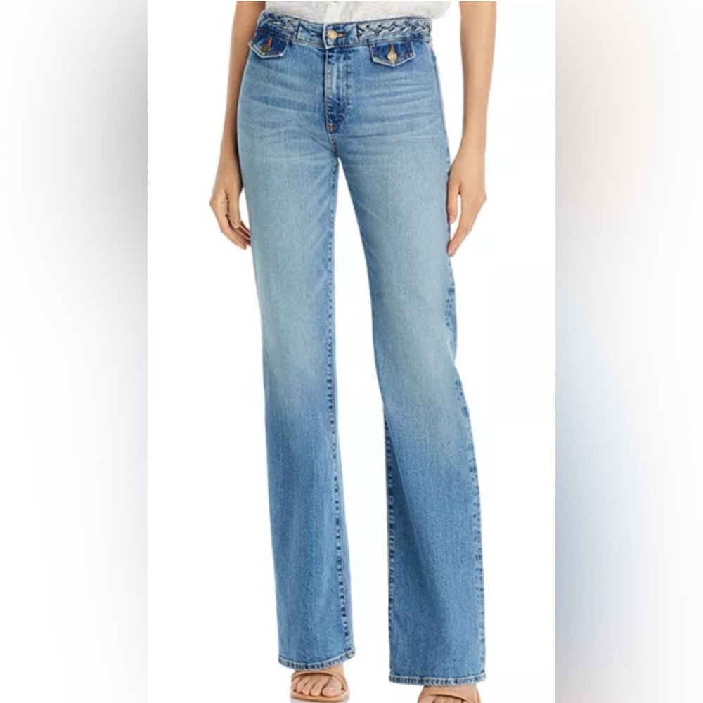 Ramy Brook Itzel Mid rise  Flare Jeans Sz 27 $325